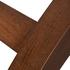 Giobagnara Arturo luggage rack, walnut-coloured frame with springbok leather - Picture4