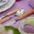 Capdeco Cambridge cutlery, olive wood