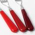 Capdeco Cambridge cutlery, cardinal red