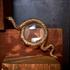L'Objet Snake Gold magnifying glass