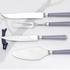 Ercuis Coupole cutlery, navy blue