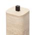 GioBagnara Polo bathroom accessories, bronze & travertine