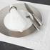 Eri Textiles Coral white & silver table linen - Picture4
