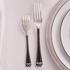 Christofle Talisman cutlery, silverplated, black