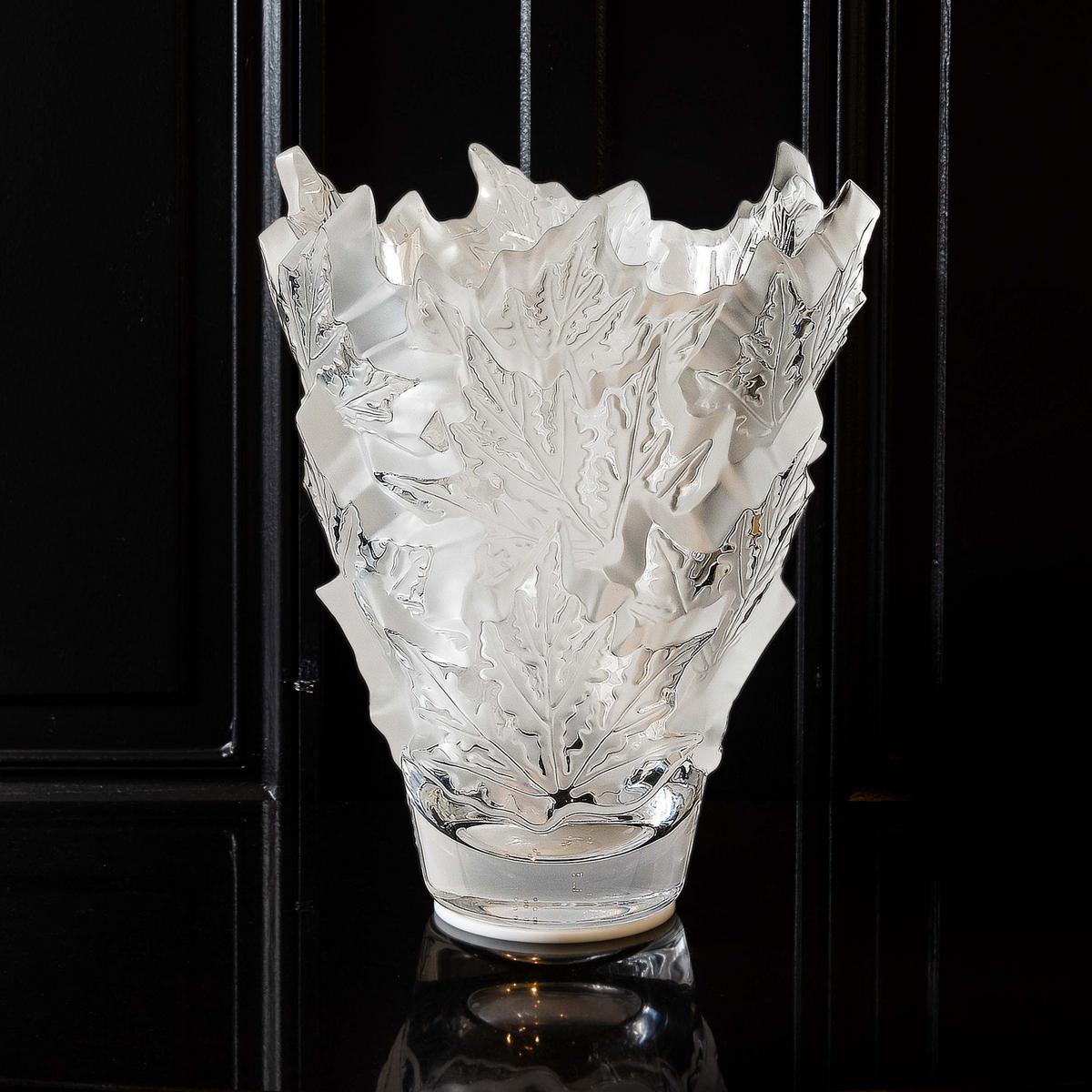 Lalique ChampsElysées vases, small