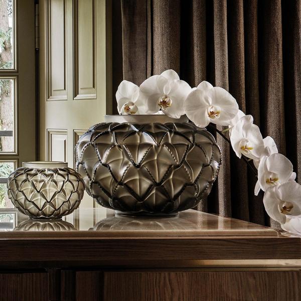 Lalique Languedoc vases | artedona.