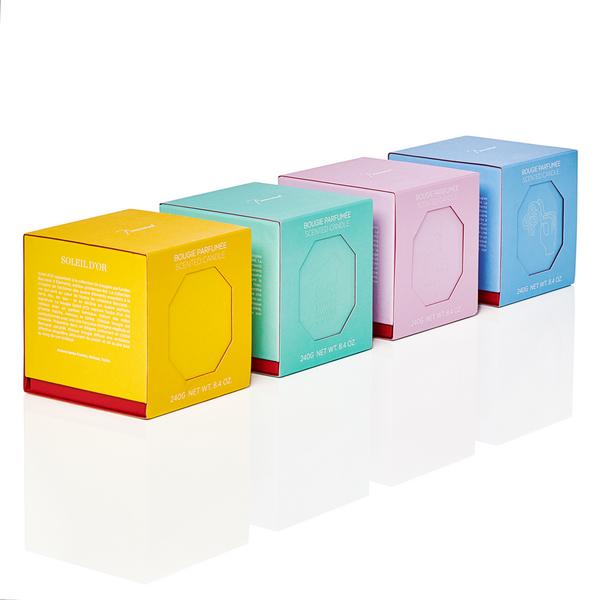 Baccarat 4 Elements scented candles | artedona.
