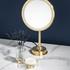 Cristal et Bronze Infini bathroom accessories, gold - Picture5