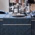 Le Jacquard Francais Armoiries table linen, blue