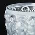 Lalique Bacchantes vases, h 24 cm