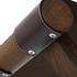 Giobagnara Arturo luggage rack, walnut-coloured frame with brown leather - Picture5