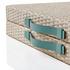 Pigment Monte-Carlo backgammon, leather & rattan, mint - Picture5