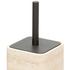 GioBagnara Polo bathroom accessories, bronze & travertine
