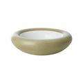 J.L Coquet Hémisphère Kaki-Grün Schale Bubble, Durchmesser innen 11 cm