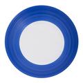 J.L Coquet Hémisphère Marine Blue deep round platter