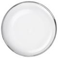 Sieger by Fürstenberg Stella Platinum dinner plate, coup-shaped