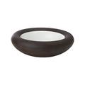 J.L Coquet Hémisphère Sepia Schale Bubble, Durchmesser innen 11 cm