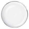 Sieger by Fürstenberg Stella Platinum pasta plate, coup-shaped