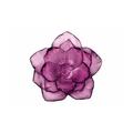 Daum Camélia small bowl, violet, l 13,5 cm