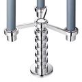 Puiforcat Ruban 3-light candleholder