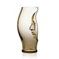 Venini Vase Murana, H 38 cm, hellgelb