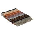 Missoni Home Humbert throw, brown stripes