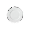 Sieger by Fürstenberg Treasure Platinum bread & butter plate, rimmed