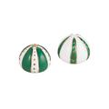 Raynaud Cristobal Emeraude salt and pepper shakers