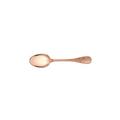Christofle Jardin d'Eden coffee spoon, silverplated & rose gold plated