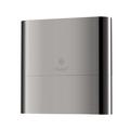 Christofle Concorde stainless steel cutlery case, colour black