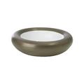 J.L Coquet Hémisphère Grey Metallic, Bubble bowl, inner diameter 11 cm