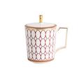 Wedgwood Renaissance Red Henkelbecher mit Deckel