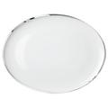Sieger by Fürstenberg Treasure Platinum oval platter large