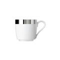 Sieger by Fürstenberg Treasure Platinum single espresso cup (without saucer), coup-shaped