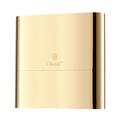 Christofle Concorde stainless steel cutlery case, colour gold