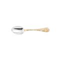 Christofle Jardin d'Eden dessert spoon, silverplated & partially gilded