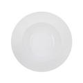 Bernardaud Ecume White deep plate with rim, small