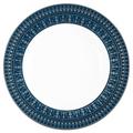 Haviland Tiara Blau/Platin Platte rund tief