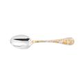 Christofle Jardin d'Eden dinner spoon, silverplated & partially gilded