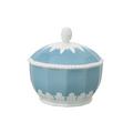 Nymphenburg Perl blau, Zuckerdose