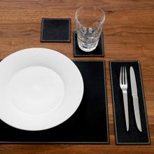 Uno & Duo leather place mats