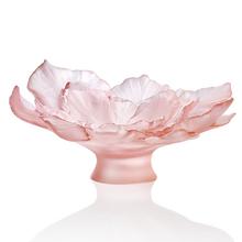 Daum Schale Camélia, rosa, L 38 cm