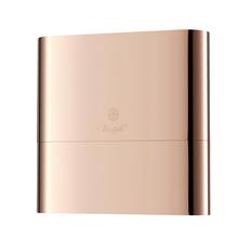 Christofle Concorde stainless steel cutlery case, colour copper